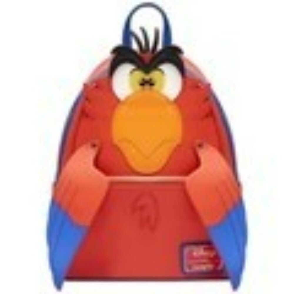 Loungefly Disney Aladdin Iago Cosplay Backpack NWT